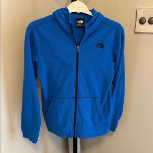 The North Face Kids Vibrant Blue Zip-Up Hoodie